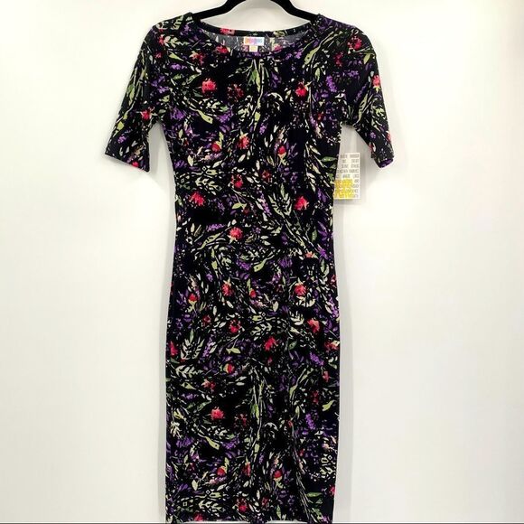 NWT LuLaRoe Women’s Julia Bodycon Dress Size XXS - Picture 2 of 7